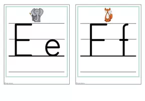 Vorschau - Stationenlernen - Kärtchen für die Buchstabenerarbeitung - Deutsch - Seite 3