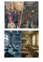 Vorschau - Stundenentwürfe - Unterrichtsreihe: Politik: Armut und Reichtum Klasse 7/8 mit Klassenarbeit, Stundenverlaufspläne und Lösungen - Seite 3