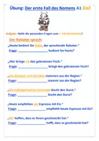 Vorschau - Arbeitsblätter - Die vier Fälle (Robo, drreifach differenziert) - Seite 1