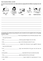 Vorschau - Klassenarbeiten - 2. Klassenarbeit 6. Klasse Hörverstehen und going to future - Seite 1