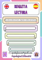 Vista previa - Juegos / Gamificación - Regleta lectora dislexia @oposinglescammadrid - Portada