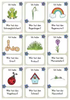 Vorschau - Spiele - Ich habe, wer hat...? Frühling / Frühblüher Lesespiel - Seite 2