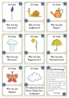 Vorschau - Spiele - Ich habe, wer hat...? Frühling / Frühblüher Lesespiel - Seite 3