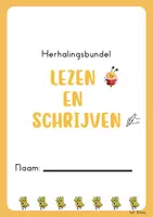 Voorbeeld - herhalingsbundel taal moeilijke versie schrijven tem kern 5 (1) - Voorblad