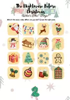 Vorschau - Spiele - The Nightmare Before Christmas - Christmas Bingo - Seite 1