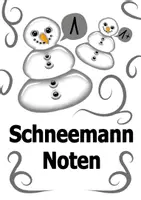 Vorschau - Fördermaterial/Inklusion - Fröhliche Schneemann-Noten – Sticker für den Unterricht - Deckblatt