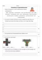 Vorschau - Arbeitsblätter - HSU-Probe Thema "Fahrrad / Verkehrserziehung" (Klasse 3/4) - Seite 1