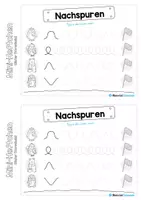 Vorschau - Arbeitsblätter - Mini-Heftchen: Winter - Vorschule (20 Arbeitsblätter) - Seite 2