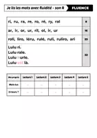 Aperçu - Apprentissages en autonomie - cahier de fluence - Page 2