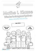 Vorschau - Arbeitsblätter - Mathe 1. Klasse - Aufgaben zur Wiederholung (30 Arbeitsblätter) - Seite 1