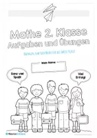 Vorschau - Arbeitsblätter - Mathe 2. Klasse - Aufgaben zur Wiederholung (30 Arbeitsblätter) - Seite 3