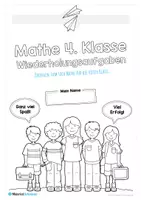Vorschau - Arbeitsblätter - Mathe 4. Klasse - Aufgaben zur Wiederholung (30 Arbeitsblätter) - Seite 1