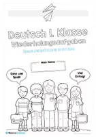 Vorschau - Arbeitsblätter - Deutsch 1. Klasse - Aufgaben zur Wiederholung (30 Arbeitsblätter) - Seite 1