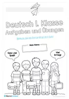 Vorschau - Arbeitsblätter - Deutsch 1. Klasse - Aufgaben zur Wiederholung (30 Arbeitsblätter) - Seite 3