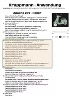 Vorschau - Arbeitsblätter - Krappmann Anwendung Analyse Song Lied Apache 207 - Roller - Seite 3
