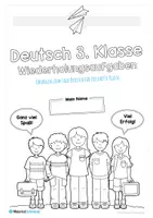 Vorschau - Arbeitsblätter - Deutsch 3. Klasse - Aufgaben zur Wiederholung (30 Arbeitsblätter) - Seite 1
