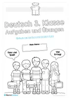 Vorschau - Arbeitsblätter - Deutsch 3. Klasse - Aufgaben zur Wiederholung (30 Arbeitsblätter) - Seite 3
