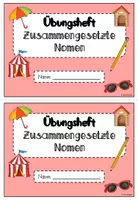 Vorschau - Arbeitsblätter - Zusammengesetzte Nomen - Sparpaket (Klasse 3-4) - Seite 3