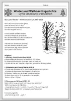 Vorschau - Arbeitsblätter - Weihnachtsgedicht | Gedichtsanalyse Klasse 9/10 - Seite 2