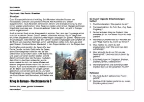 Vorschau - Stationenlernen - Migration Perspektivenübung "Krieg in Europa - Fluchtszenarien" - Seite 2