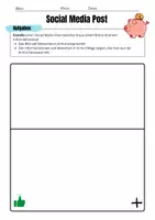Vorschau - Stundenentwürfe - Gründe und Wege aus der Armut - Erstellung von Mindmap und Social Media Post - Seite 3