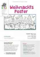 Vorschau - Mal- und Bastelvorlagen - Riesiges Weihnachtsposter für die ganze Klasse - Seite 2