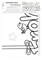 Vorschau - Mal- und Bastelvorlagen - Riesiges Weihnachtsposter für die ganze Klasse - Seite 3