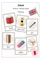 Vorschau - Poster - Picture/Word Cards (Playway 3) - Materialpaket - Seite 1
