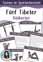 Vorschau - Bildkarten - Fünf Tibeter - Bildkarten und Beschreibungen - Deckblatt
