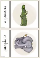 Vorschau - Poster - Picture / Word Cards - Animals (Playway 3) - Seite 3