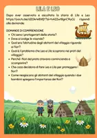 anteprima - Materiale interattivo - Leo e Lila attività di educazione ambientale - Pagina di copertina