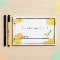 Vorschau - Arbeitsblätter - Mein Stift kann – Fineliner Übungen als Lernheft Version - Seite 1