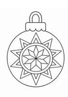 Vorschau - Mal- und Bastelvorlagen - Weihnachtskugeln ausmalen und gestalten - Seite 3