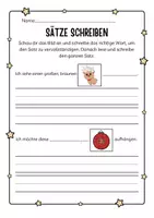 Vorschau - Arbeitsblätter - Weihnachtliche Arbeitsblätter - Seite 3