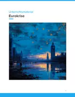 Vorschau - Unterrichtsreihen - Unterrichtsmaterial Eurokrise – Ursachen, Verlauf & Folgen (Sek II) - Deckblatt