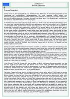 Vorschau - Arbeitsblätter - Kurzgeschichte – Emmas Gespräch (Vorstellungsgespräch) - Seite 1