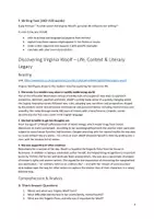 Vorschau - Stundenentwürfe - Englisch: Literatur - Virginia Woolf - Seite 3
