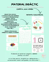 Vista previa - Refuerzo / NEE / Materiales de apoyo - Compta, juga i aprèn - Portada