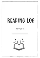 Vorschau - Arbeitsblätter - READING LOG: Extensive Reading - Deckblatt