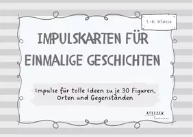 Vorschau - Bildkarten - Aussergewöhnliche Impulskarten für einmalige Geschichten - Deckblatt