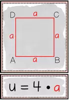 Vorschau - Poster - Flächenformeln geometrischer Figuren | Poster & Tafelmaterial 6.–7. Klasse - Seite 3