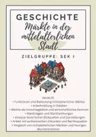 Vorschau - Arbeitsblätter - Märkte in der mittelalterlichen Stadt - Deckblatt
