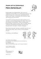 Vorschau - Mal- und Bastelvorlagen - Mein Zahlenland Zahlenbuch - fröhliche Ausmalbilder für 0 bis 10 - Seite 1