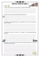 Vorschau - Arbeitsblätter - Europa - Migration in Europa ; Gründe ; Migrationspolitik ; Flüchtlinge ; Asylverfahren ; Genfer Flüchtlingskonvention mit Lösungen (Klasse 8 9 10 11) - Seite 2