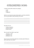 Vorschau - Arbeitsblätter - Sternsinger 2026 - Kinderarbeit - Unterwegs für die Sternsinger - Deckblatt