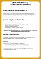 Vorschau - Arbeitsblätter - Medizinethik - Seite 1