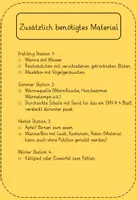 Vorschau - Arbeitsblätter - Jahreszeiten Stationsarbeit- Sachunterricht - Seite 2