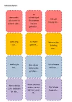 Vorschau - Aufgabenkarten - Reflexionskarten für das Schuljahr - Deckblatt