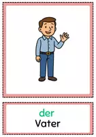 Vorschau - Bildkarten - FAMILIE (Wort- und Bildkarten DAF/DAZ) - Seite 1