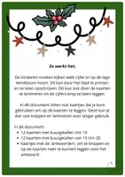 Voorbeeld - Kerst - buurgetallen - Pagina 1